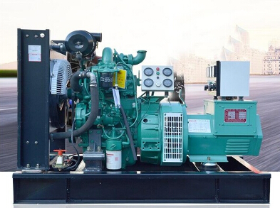 沁园街道全新上柴50kw大型柴油发电机组